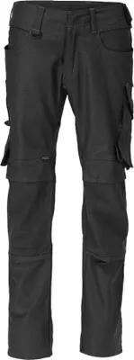 Immagine prodotto di Pantaloni con tasche al ginocchio neri, taglia 82 C47 MASCOT 20279-459-09