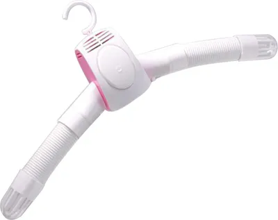 Obrázek produktu pro Přenosný cestovní elektrický sušák na oblečení Smart Shoes Clothes Rack Hanger Elektrický sušicí stroj White Pink EU Plug