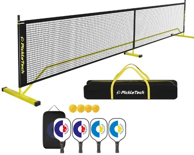 Obrázok produktu pre Prenosná sieť na pickleball, vylepšená verzia – 6,7 m
