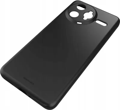 Zdjęcie produktu dla Silikonowe etui SPACECASE Silicone Case do Poco F7 Ultra Czarny