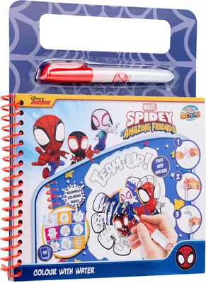 Produktbild von Spidey und seine Superfreunde- Wassermalbuch