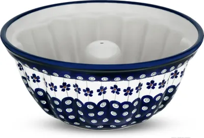 Produktbild von Original Bunzlauer Keramik Gugelhupf-Backform Ø=27cm H=12cm 2 Liter Design 166a