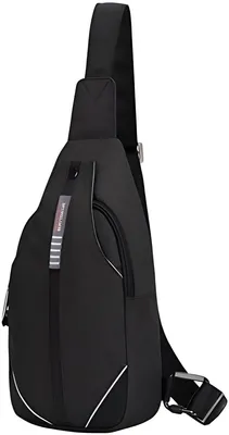 Produktbild von PolkaHome® Diebstahlsicherer Rucksack – 5 L, 33x17x7 cm, Schwarz, Laptopfach 12 Zoll
