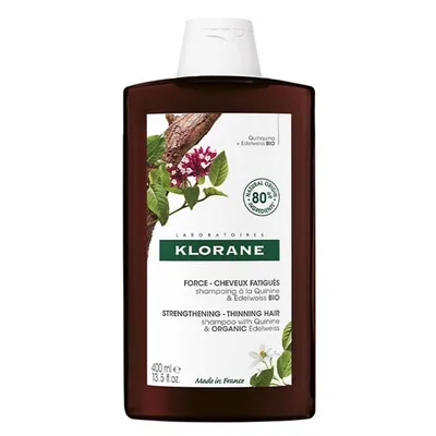 Zdjęcie produktu dla Klorane Szampon wzmacniający z chininą i szarotką bio 400ml