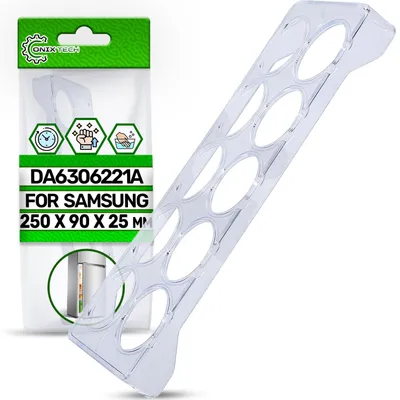 Eierablage für Kühlschrank, 250x90x25 mm, für Samsung, 10 Stück