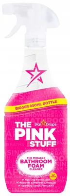 Image de Stardrops The Pink Stuff Bathroom Foam Cleaner Nettoyant mousse pour salle de bain 850ml