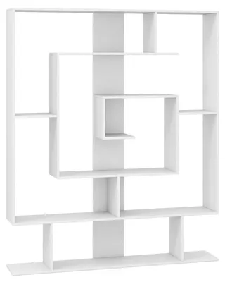 Immagine prodotto di Libreria a 7 ripiani - Design geometrico, bianco