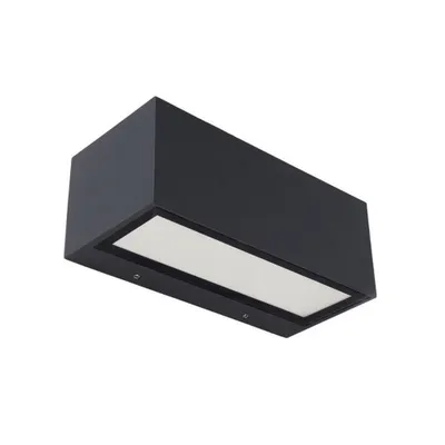 Obrázek produktu pro Lutec LED venkovní nástěnné svítidlo Gemini antracit IP54 20W 1230lm teplá bílá 3000K Up&Down