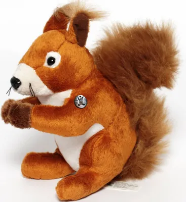 Produktbild von Eichhörnchen Kuscheltier Hörnchen Wildtier Plüschtier BRANCA