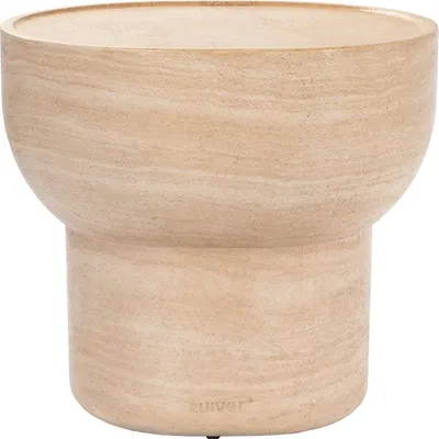 Produktbild von Zuiver Noble Pill Beistelltisch Oval 50x42 cm Beige