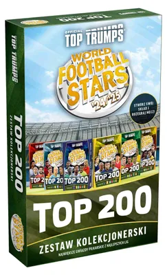 Produktbild von Das offizielle Top Trumps Weltfußballstars Sammelkartenspiel für Fußballfans