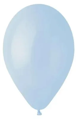 Zdjęcie produktu dla Balony Gemar pastel pudrowe błękitne 30cm 100szt