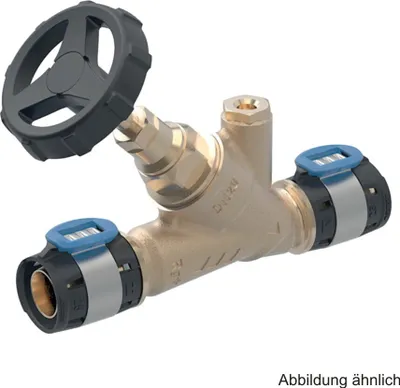Produktbild von Geberit FlowFit Schrägsitz-Absperrventil, 16 mm