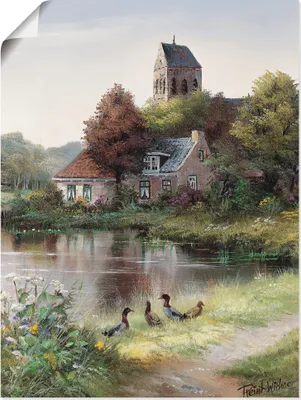 Produktbild von ARTland Poster Schöner Tag Größe: 60x80 cm