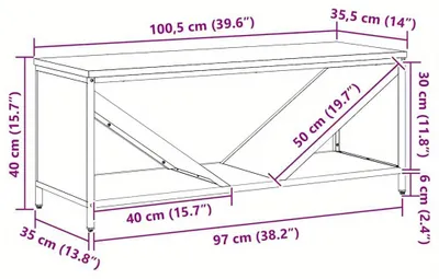 Productafbeelding van Houtopslag - Brandhoutrek - Haardhoutrek - Houtrek - Haardhoutopslag - Met Massief Houten Plank