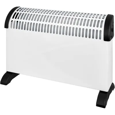 Produktbild von Exquisit HK 34524 we, Elektrischer Raumheizlüfter, 1,9 m, Drinnen, Flur, Weiß, Kunststoff