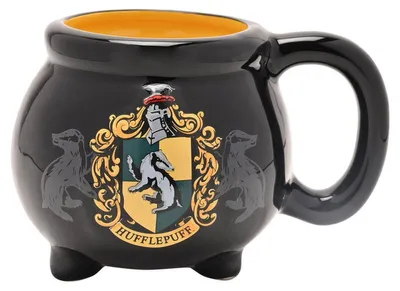 Produktbild von Widdop & Co. Harry Potter Hufflepuff Cauldron Mug Tasse One Size