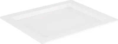 Produktbild von APS 84047 GN 1/2 Tablett FRAMES, 32,5 x 26,5 cm, Höhe 2 cm, Melamin, weiß