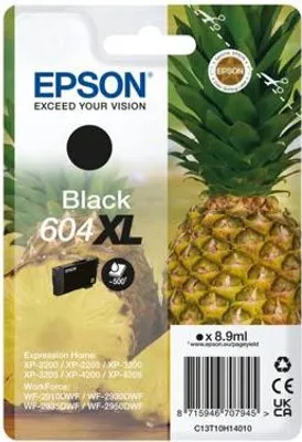 Immagine prodotto di Cartuccia d'inchiostro Epson 604XL, Nero, 8,9 ml, Compatibile con XP-2200, XP-2205, XP-3200, XP-3205, XP-4200, XP-4205, WF-2910, WF-2930, WF-2935, WF-2950