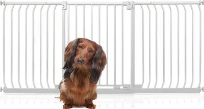 Produktbild von Bettacare Elite Hundegitter, 188cm - 197cm, Weiß