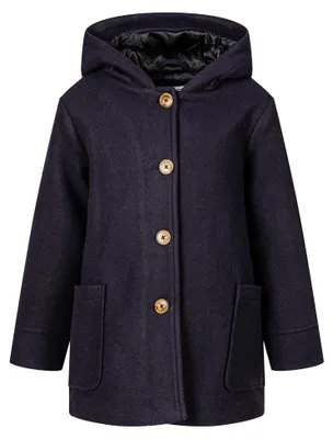 Immagine prodotto di Minoti - Cappotto da bambina, invernale, corto MN510 (158-164) (blu)