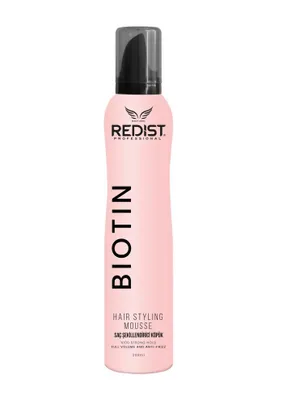 Produktbild von Redist Biotin Hair Styling Mousse 200 ml – Volumen & Pflege für perfektes Styling