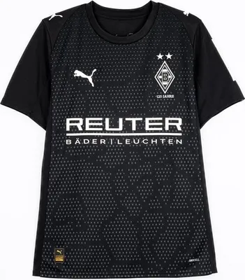 Produktbild von Puma Herren Borussia Mönchengladbach Third Jersey Replica - 779771, Farbe:Schwarz, Textil:XXL