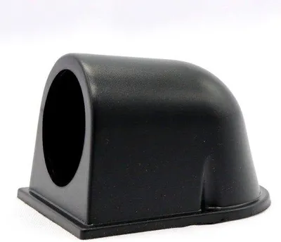 Produktbild von ABS-Instrumentenhalter 52mm - Schwarz - Für Modifikationen geeignet - Dauerhaft - 70g - Dashboardhalter