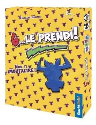 Imagen del producto de 6... Le Prendi - Edizione 2024 (Edición italiana) – Juego de mesa – Giochi Uniti – 2-10 jugadores – 8+