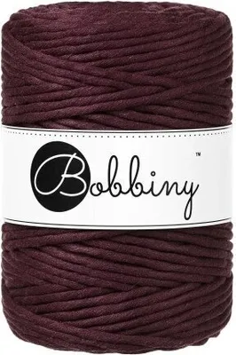 Zdjęcie produktu dla Bobbiny Macrame Cord 5 mm 100 m Burgundy Sznurek