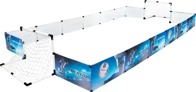 Produktbild von Dunlop Set Voetbal - Omheining, 2x Voetbaldoel, Voetbal en Pomp - 426 x 235 x 36 cm