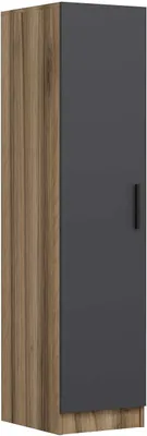 Produktbild von Skye Decor, Minar Kale - 8695, Kleiderschrank, Anthrazit, 100 % MELAMINBESCHICHTETE SPANPLATTEN, 45 x 52 x 190 cm
