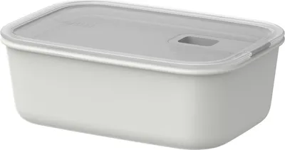 Produktbild von Mepal - Frischhaltdosen EasyClip - Schüssel mit Deckel & Schiebeverschluss - Geeignet für Mikrowelle, Dampfgarer, Kühl- und Gefrierschrank - Luftdicht & auslaufsicher - 1 l - Nordic white