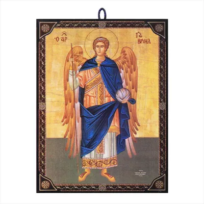 Produktbild von Ikone Erzengel Gabriel orthodox e Reproduktion aus Griechenland