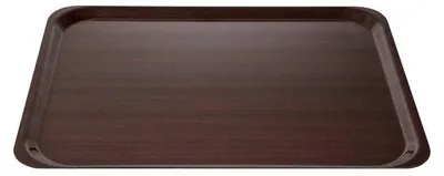 Produktbild von Cambro Capri laminiertes Serviertablett Mahagoni 46x36cm