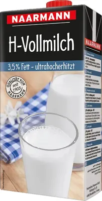 Image de Lait Naarmann H 3.5 MG Lait entier ultra-chauffé 1000ml