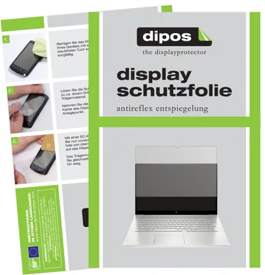 Produktbild von 2x Schutzfolie für HP Envy 17-CG1567NG matt Displayschutzfolie Folie Display Schutz dipos