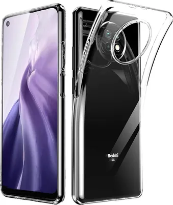 Productafbeelding van Beschermhoes voor de Xiaomi Redmi Note 9T, transparant, slank design, doorzichtige hoes