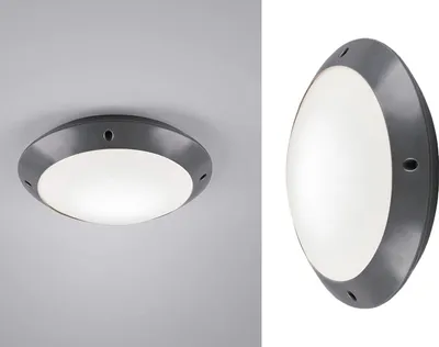 Produktbild von LED Außenwandleuchten Outdoor Deckenlampen Anthrazit Gartenbeleuchtung mit Strom