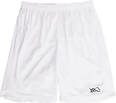 Produktbild von K1X Basketball New Micromesh Shorts mit 3 Taschen, Farbe:Weiß, Kleidergröße:M