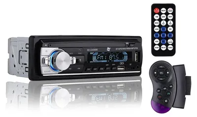 Image de Autoradio NK, format 1 DIN, 4x40W, Bluetooth 5.0, entrée auxiliaire, lecteur MP3 et 2 ports USB