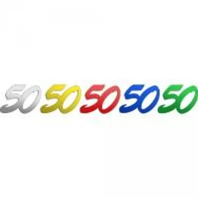 Immagine prodotto di Numeri dell'anniversario 50 colorati