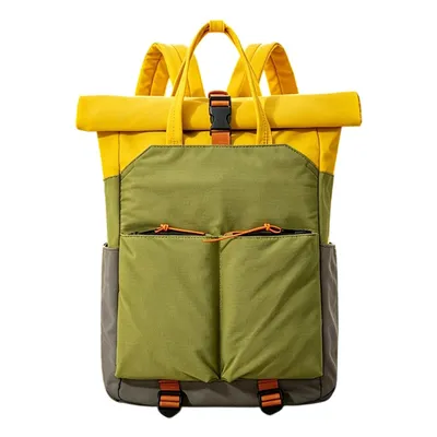 Produktbild von Rolltop Rucksack Damen Herren Wasserabweisend Cityrucksack Freizeitrucksack Reiserucksack