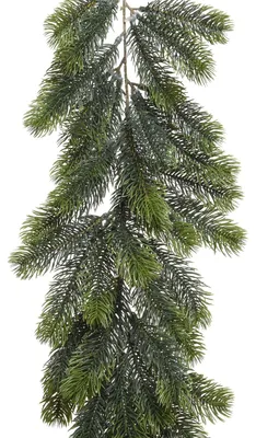 Produktbild von Tannengirlande 30cm künstlich Spritzguss Spitzen Indoor & Outdoor 1,8m