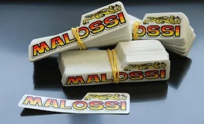 Image de Autocollant "Inscription Malossi S", 85x20 mm, 1 pièce