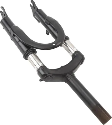 Image de Fourche avant, amortisseur hydraulique, fourche à ressort en alliage d'aluminium pour scooter électrique, moto, vélo avec roues de 12 pouces