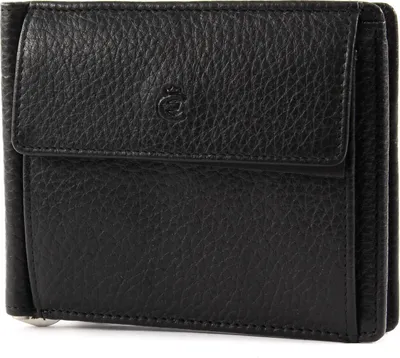Produktbild von Esquire Leder Geldklammer Kartenetui Texas RFID Dollarclip Black schwarz