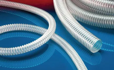 Produktbild von Förderschl.AIRDUC® PUR-INOX 355 FOOD-AS ID 89-90mm AD 101mm L.10m Rl.