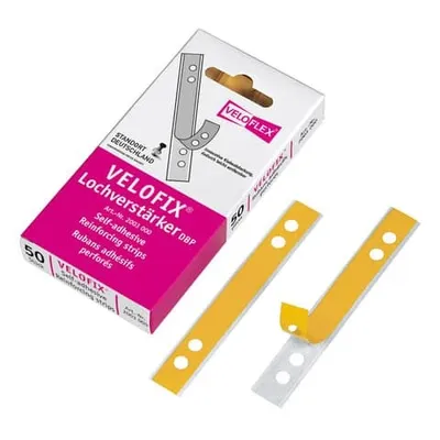 Produktbild von VELOFLEX Lochverstärker VELOFIX® 15x105 mm (BxH) glasklar