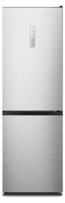Produktbild von Hisense Freistehend Kühlschrank/Gefrierschrank, 304 l, 304 l, SN-T, 6 kg/24h, D, Fresh Zone Fach, Grau, Edelstahl